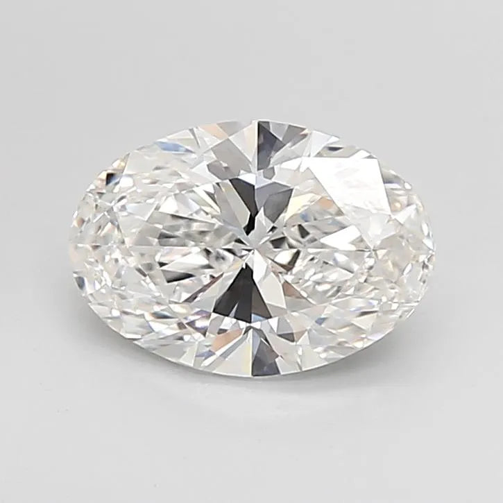 2.01ct Oval Lab Grown Diamond (Colour E, Clarity VVS2, IGI Certified)