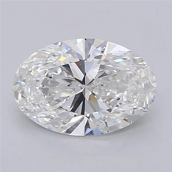 2.01ct Oval Lab Grown Diamond (Colour E, Clarity VVS2, IGI Certified)