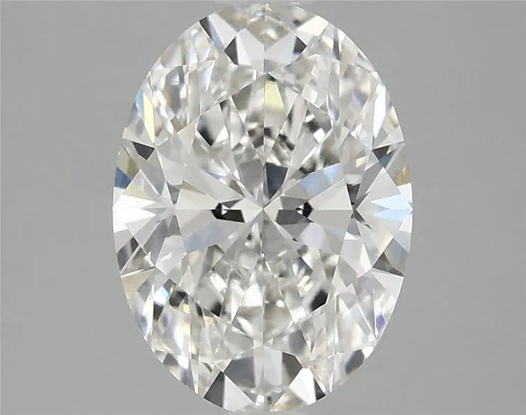 2.01ct Oval Lab Grown Diamond (Colour G, Clarity VVS2, IGI Certified)