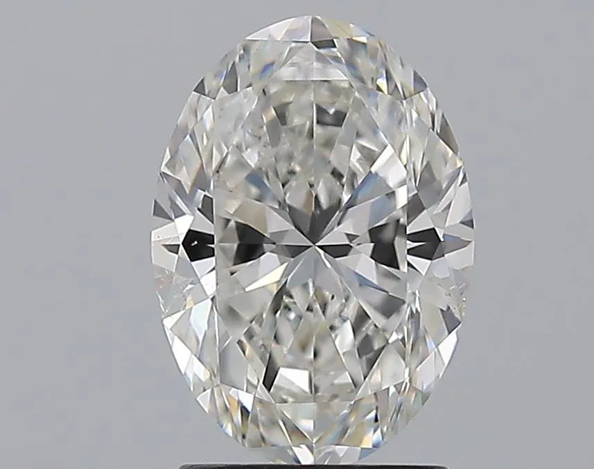 2.01ct Oval Natural Diamond (Colour G, Clarity SI1, Cut EX, GIA Certified)