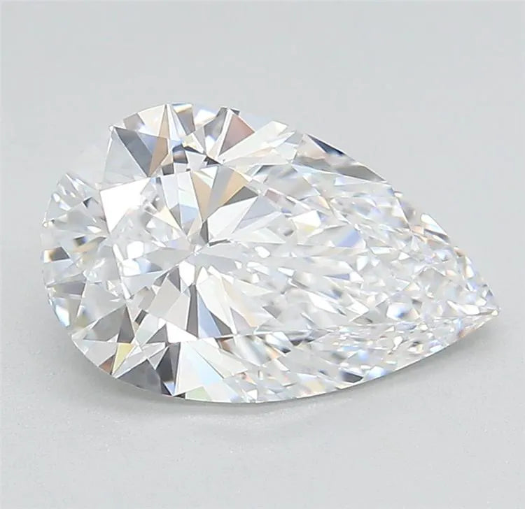 2.01ct Pear Lab Grown Diamond (Colour D, Clarity IF, Cut EX, IGI Certified)