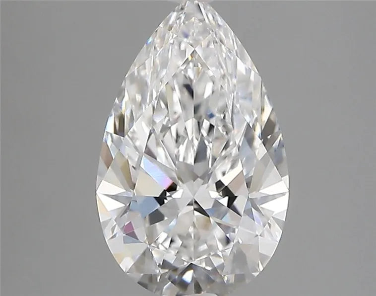 2.01ct Pear Lab Grown Diamond (Colour D, Clarity VVS1, IGI Certified)