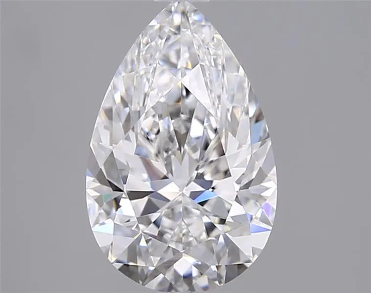 2.01ct Pear Lab Grown Diamond (Colour F, Clarity VVS1, IGI Certified)