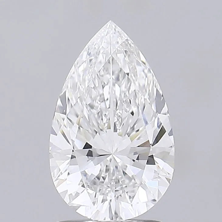 2.01ct Pear Lab Grown Diamond (Colour F, Clarity VVS2, IGI Certified)