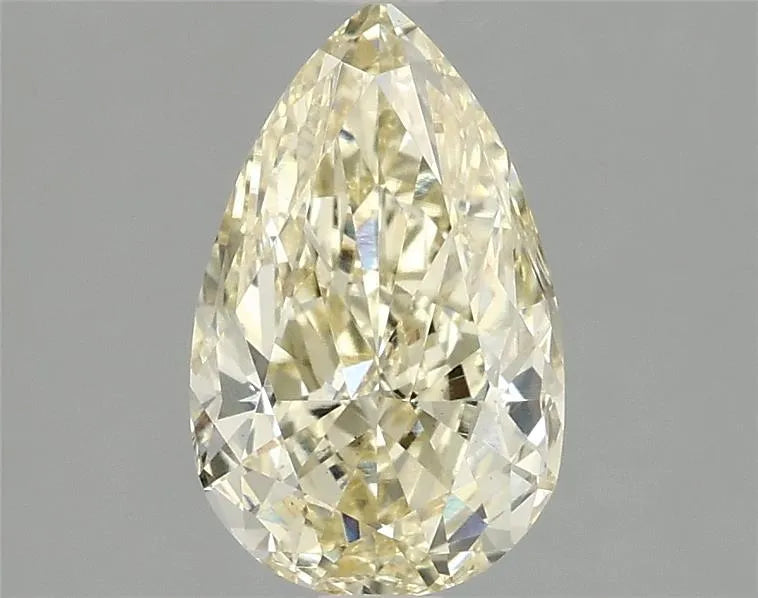 2.01ct Pear Lab Grown Diamond (Colour Fancy Intense Yellow, Clarity VS2, IGI Certified)