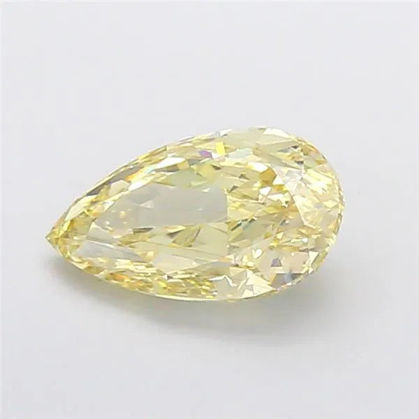 2.01ct Pear Lab Grown Diamond (Colour Fancy Yellow, Clarity VS2, IGI Certified)