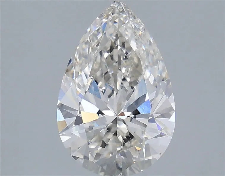 2.01ct Pear Lab Grown Diamond (Colour G, Clarity VVS2, IGI Certified)