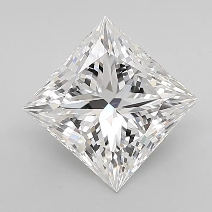 2.01ct Princess Lab Grown Diamond (Colour E, Clarity IF, Cut EX, IGI Certified)