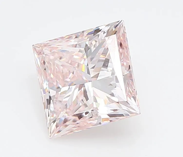 2.01ct Princess Lab Grown Diamond (Colour Fancy Intense Pink, Clarity VVS2, IGI Certified)