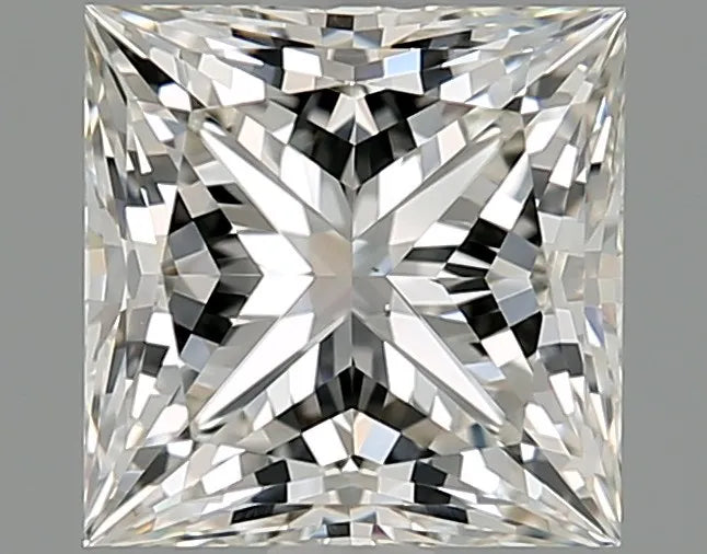 2.01ct Princess Natural Diamond (Colour I, Clarity VS1, Cut EX, IGI Certified)