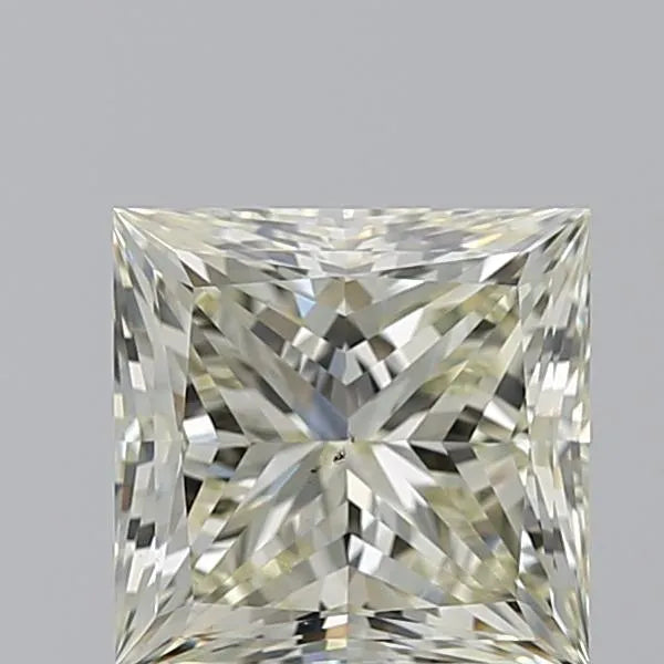 2.01ct Princess Natural Diamond (Colour L, Clarity VS2, Cut VG, IGI Certified)