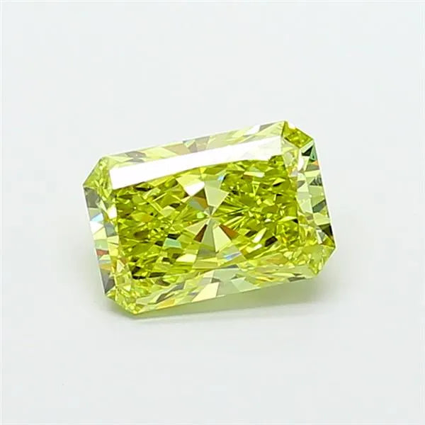 2.01ct Radiant Lab Grown Diamond (Colour Fancy Intense Greenish Yellow, Clarity VS2, IGI Certified)