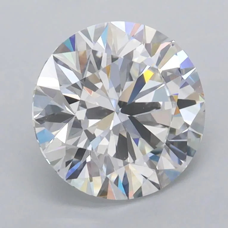 2.01ct Round Lab Grown Diamond (Colour D, Clarity FL, Cut ID, IGI Certified)