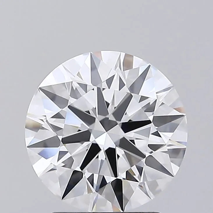 2.01ct Round Lab Grown Diamond (Colour D, Clarity FL, Cut ID, IGI Certified)