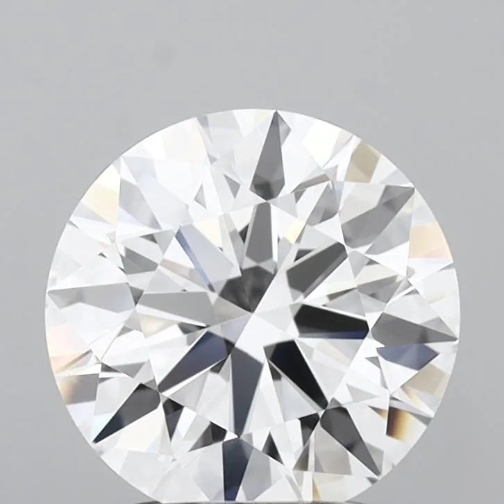 2.01ct Round Lab Grown Diamond (Colour D, Clarity FL, Cut ID, IGI Certified)