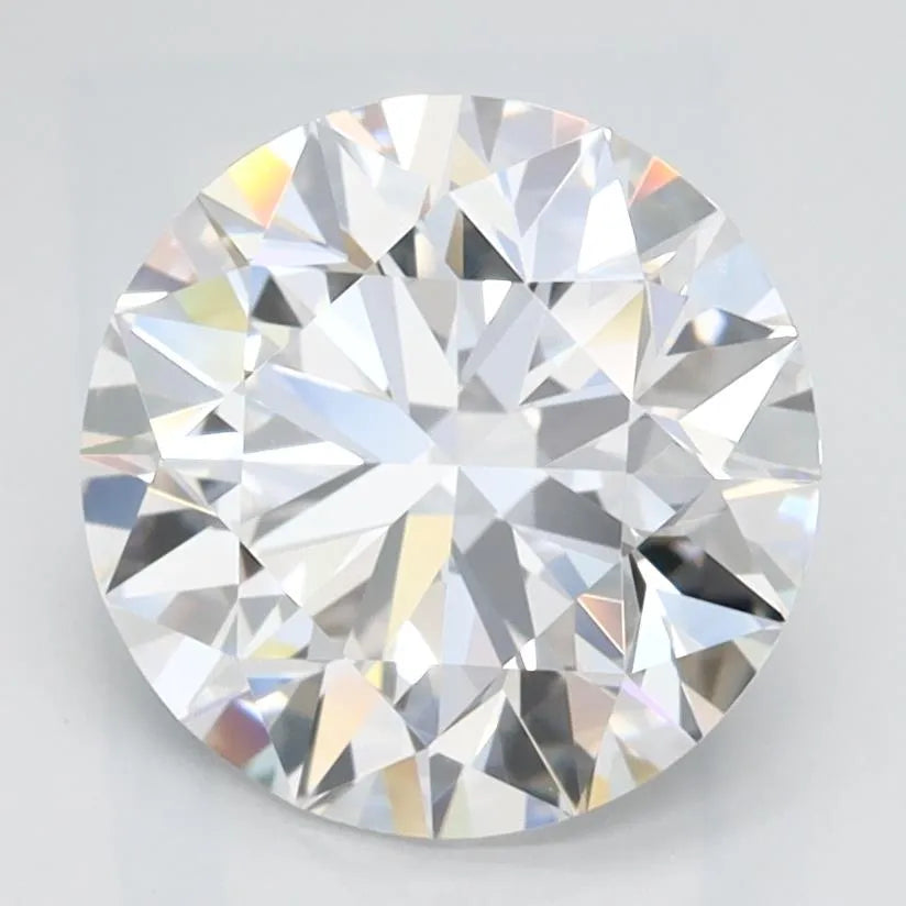 2.01ct Round Lab Grown Diamond (Colour D, Clarity IF, Cut ID, IGI Certified)