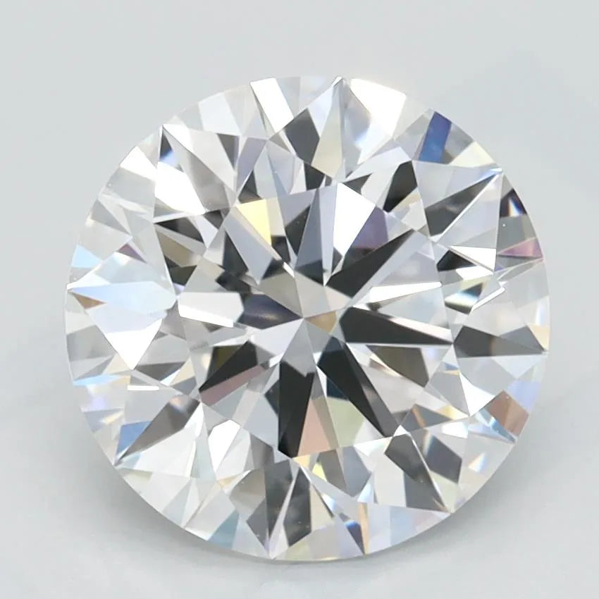 2.01ct Round Lab Grown Diamond (Colour D, Clarity IF, Cut ID, IGI Certified)