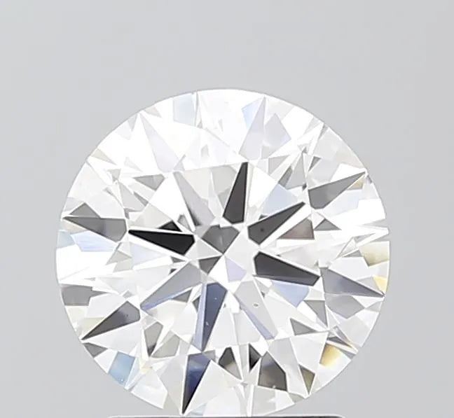 2.01ct Round Lab Grown Diamond (Colour E, Clarity VS2, Cut ID, IGI Certified)