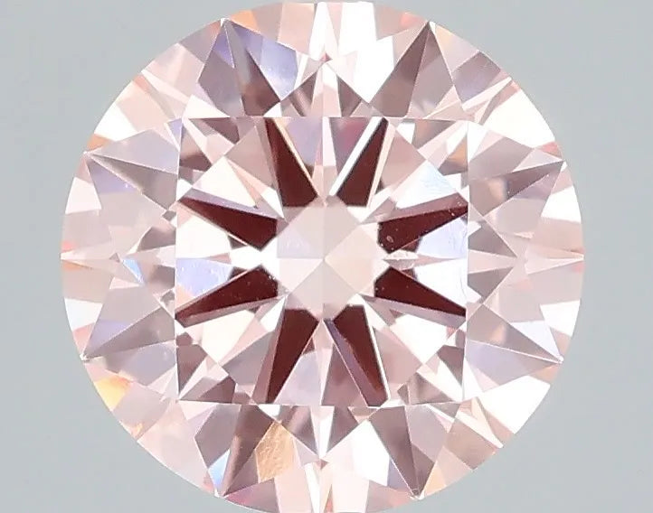 2.01ct Round Lab Grown Diamond (Colour Fancy Intense Pink, Clarity VVS2, Cut EX, IGI Certified)