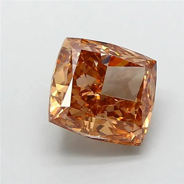 2.02ct Cushion modified Lab Grown Diamond (Colour Fancy Brown, Clarity VVS2, IGI Certified)
