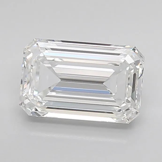 2.02ct Emerald Lab Grown Diamond (Colour D, Clarity VVS1, Cut EX, IGI Certified)