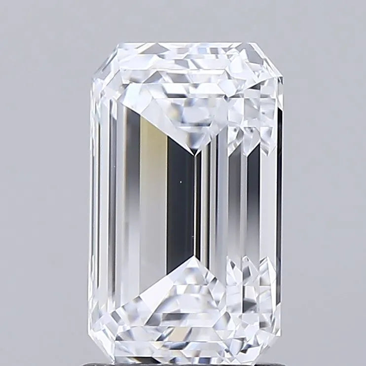2.02ct Emerald Lab Grown Diamond (Colour E, Clarity IF, IGI Certified)