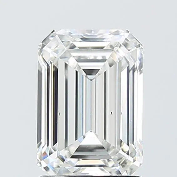 2.02ct Emerald Lab Grown Diamond (Colour E, Clarity VS2, IGI Certified)