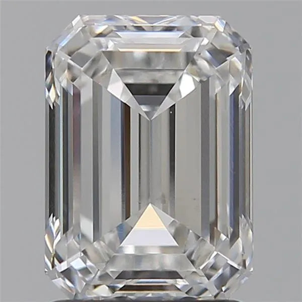 2.02ct Emerald Lab Grown Diamond (Colour E, Clarity VVS1, IGI Certified)