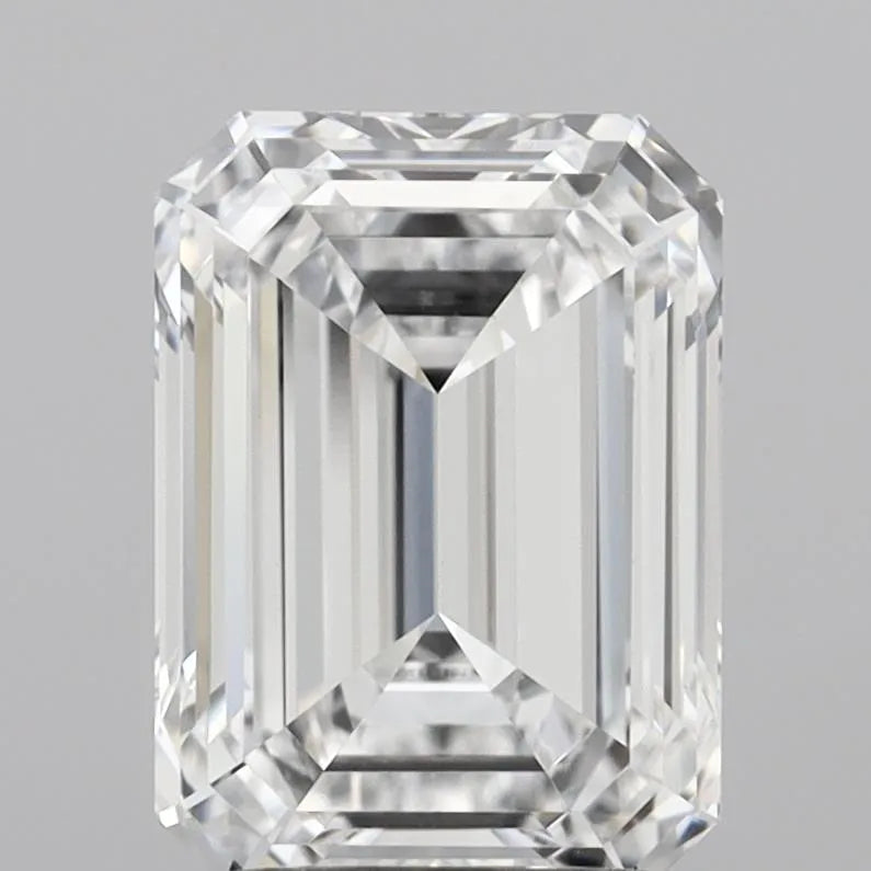 2.02ct Emerald Lab Grown Diamond (Colour E, Clarity VVS1, IGI Certified)