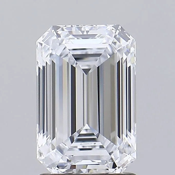 2.02ct Emerald Lab Grown Diamond (Colour F, Clarity IF, IGI Certified)