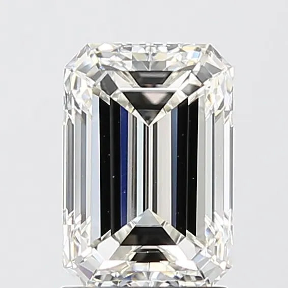 2.02ct Emerald Lab Grown Diamond (Colour F, Clarity VVS2, IGI Certified)