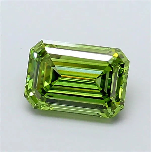 2.02ct Emerald Lab Grown Diamond (Colour Fancy Vivid Green, Clarity VS2, IGI Certified)