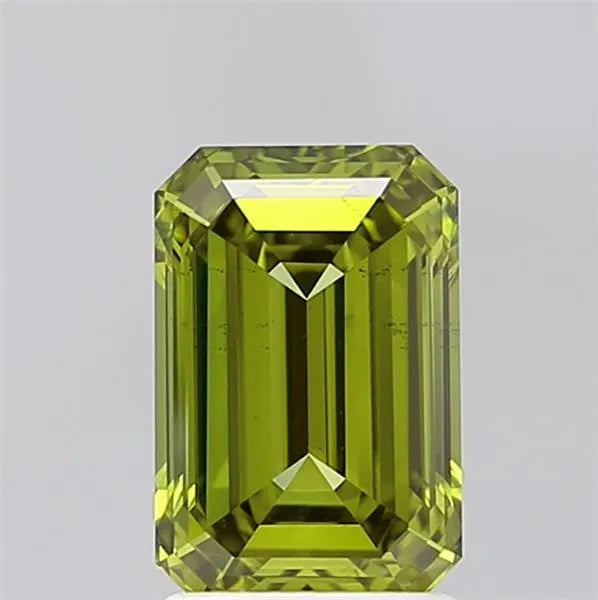 2.02ct Emerald Lab Grown Diamond (Colour Fancy Vivid Green, Clarity VS2, IGI Certified)