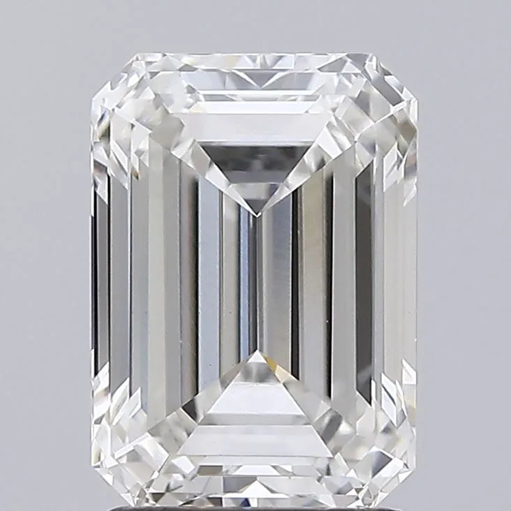 2.02ct Emerald Lab Grown Diamond (Colour G, Clarity VS1, IGI Certified)
