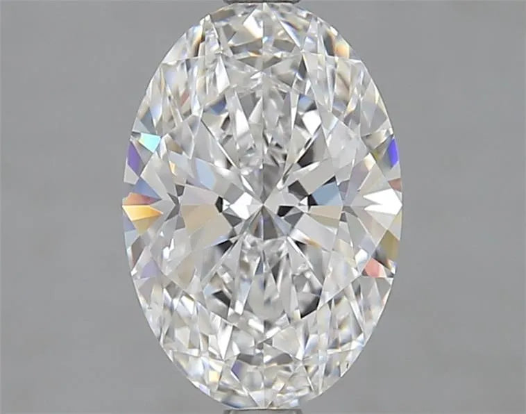 2.02ct Oval Lab Grown Diamond (Colour D, Clarity FL, Cut EX, IGI Certified)