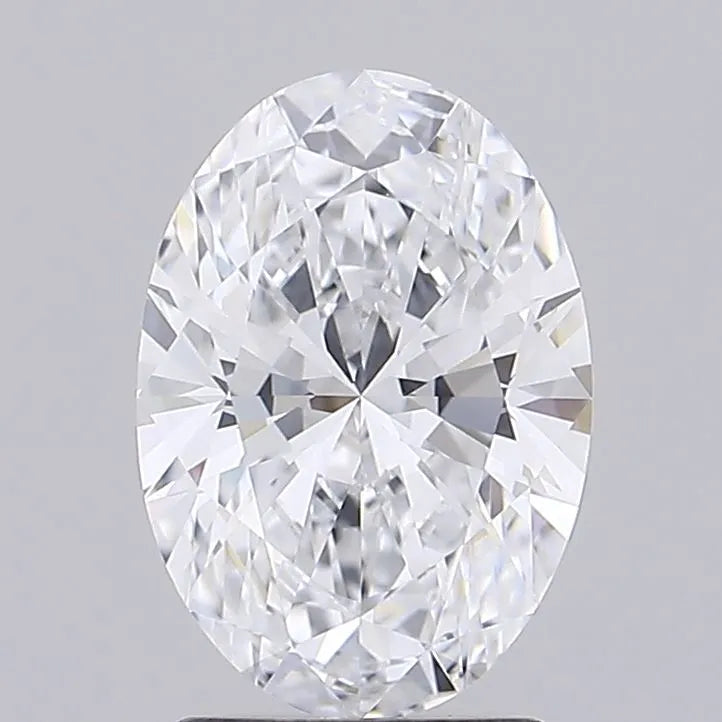 2.02ct Oval Lab Grown Diamond (Colour D, Clarity IF, GIA Certified)