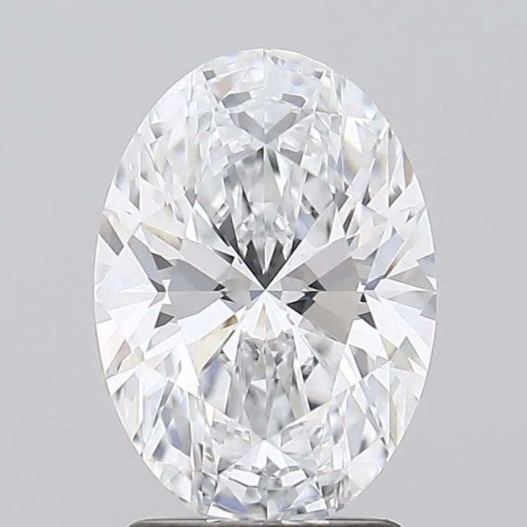 2.02ct Oval Lab Grown Diamond (Colour D, Clarity IF, IGI Certified)