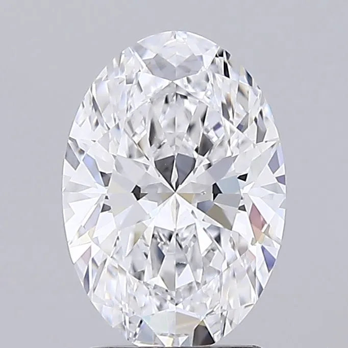 2.02ct Oval Lab Grown Diamond (Colour D, Clarity IF, IGI Certified)