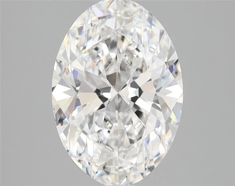 2.02ct Oval Lab Grown Diamond (Colour D, Clarity SI1, IGI Certified)