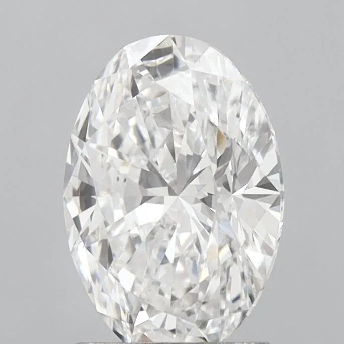 2.02ct Oval Lab Grown Diamond (Colour D, Clarity VVS1, IGI Certified)