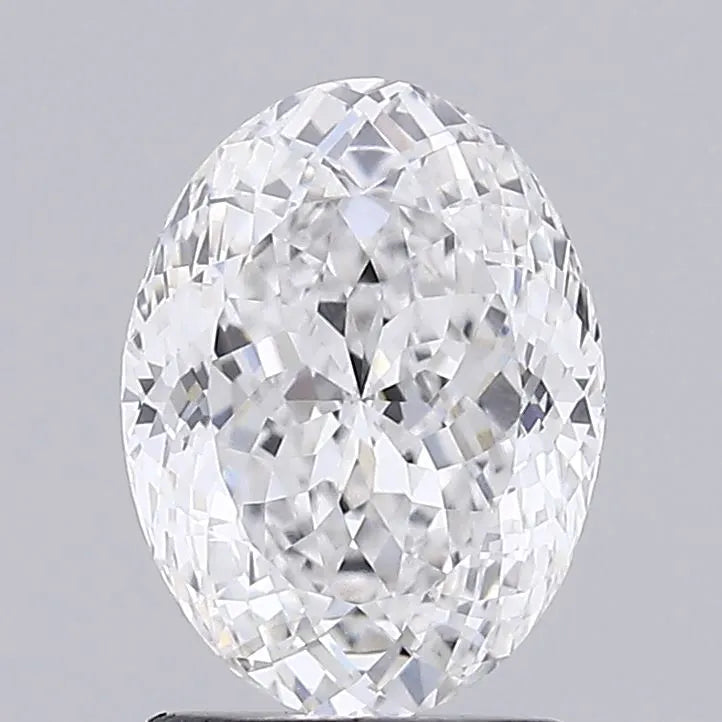 2.02ct Oval Lab Grown Diamond (Colour D, Clarity VVS1, IGI Certified)
