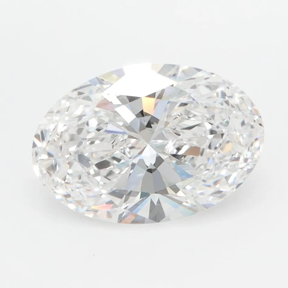 2.02ct Oval Lab Grown Diamond (Colour E, Clarity IF, IGI Certified)