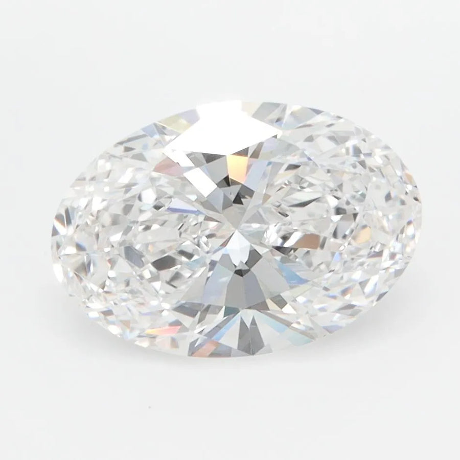 2.02ct Oval Lab Grown Diamond (Colour E, Clarity IF, IGI Certified)