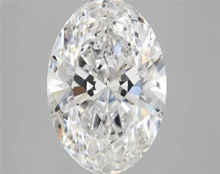 2.02ct Oval Lab Grown Diamond (Colour F, Clarity SI1, IGI Certified)