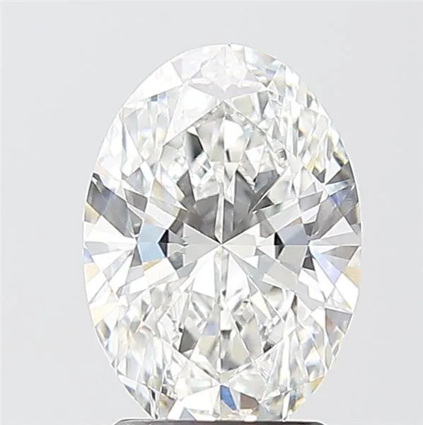 2.02ct Oval Lab Grown Diamond (Colour F, Clarity VVS2, IGI Certified)