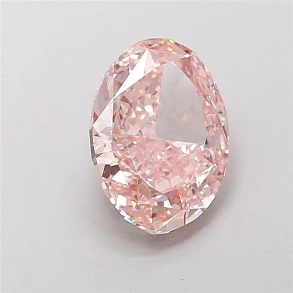 2.02ct Oval Lab Grown Diamond (Colour Fancy Pink, Clarity VS1, IGI Certified)