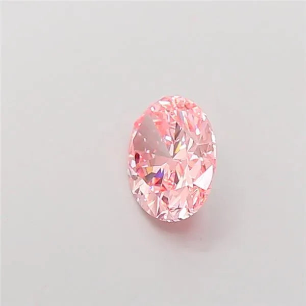 2.02ct Oval Lab Grown Diamond (Colour Fancy Vivid Pink, Clarity VS1, IGI Certified)