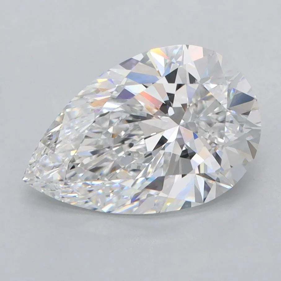 2.02ct Pear Lab Grown Diamond (Colour D, Clarity FL, IGI Certified)