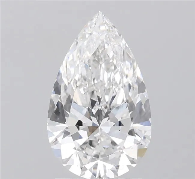 2.02ct Pear Lab Grown Diamond (Colour E, Clarity VVS2, IGI Certified)