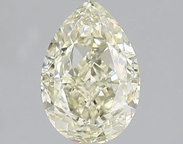 2.02ct Pear Natural Diamond (Colour Fancy Light Greenish Yellow, Clarity VS2, GIA Certified)
